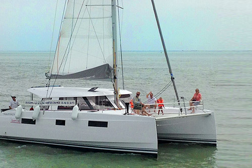 visuel croisère affrètement du voilier avec skipper Royan